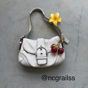 y2k coach soho leather mini bag